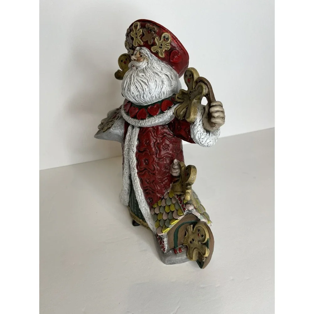 Collectors Gingerbread Man Santa 10